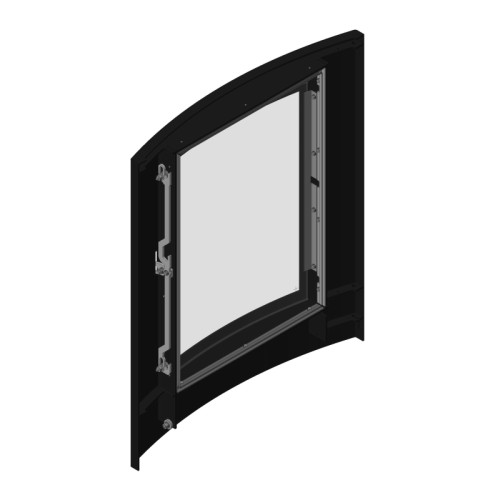 Dveře topeniště BERGA 